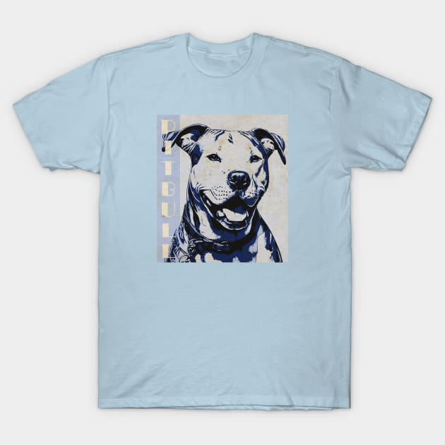 Pit Blue Love T-Shirt by CTShirts